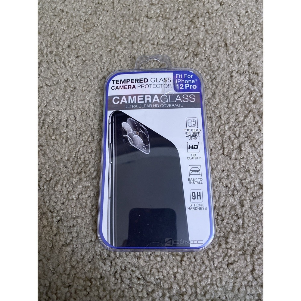 Duraglass Tempered Glass Camera Protector for iPhone 12 Pro Lens HD Clarity NWT